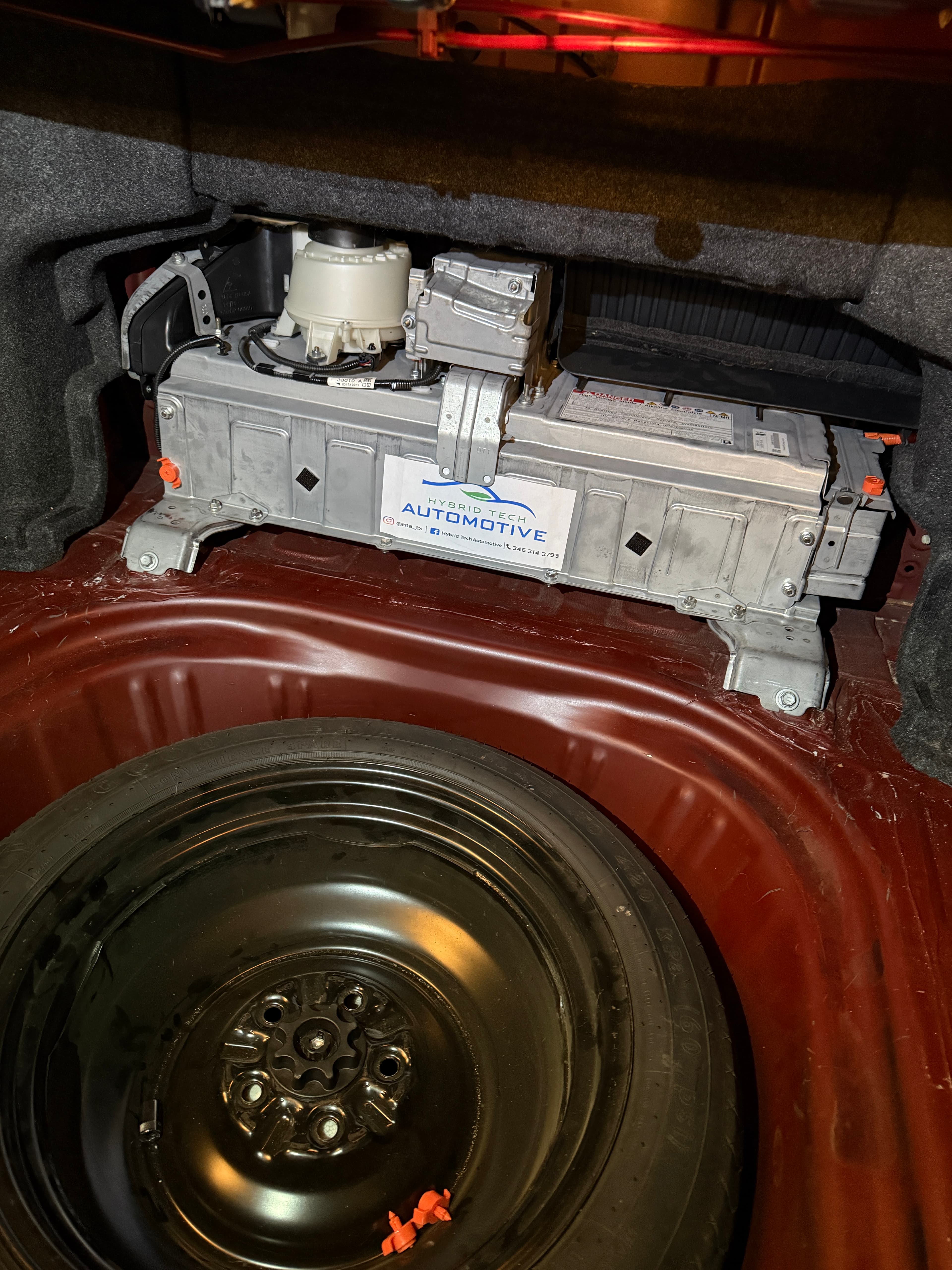 Hybrid Battery Installation